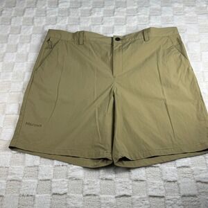 Marmot Mens‎ Khaki Outdoor Hiking Cargo Shorts Size 38